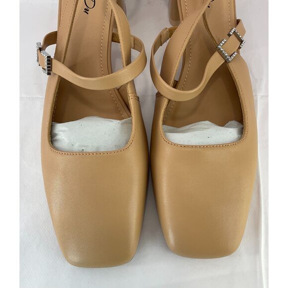 New Slingback Chunky Heel Pumps size 10 - Picture 9 of 12